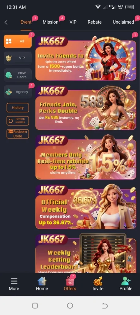 JK667 Game Download APK