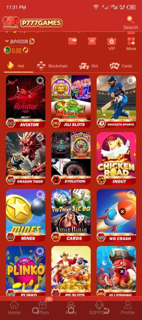 P777 Game Download APK