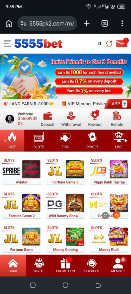 5555bet Game Download APK Pakistan
