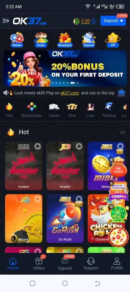 OK37 Game APK Download