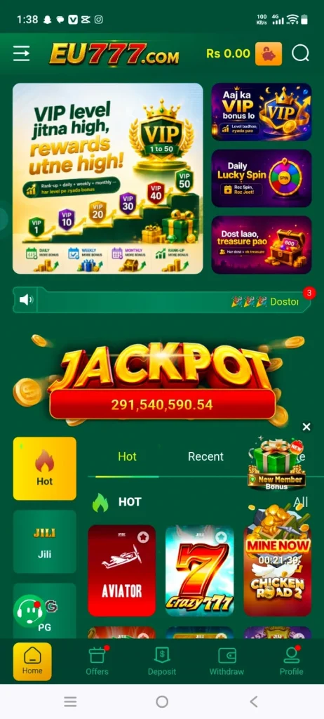 Eu777 Game APK Download 2026