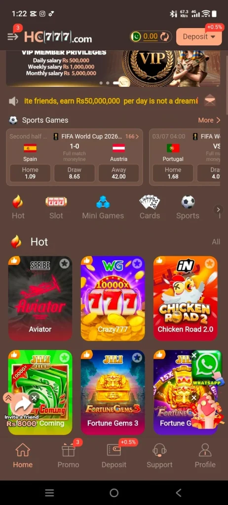 hc777 Game Apk download